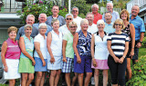 Pictured (front row) Judy Nixon, Carolyn Tomlinson, Bette Matheson, Carolyn Jarvis, Darlene Googel, Diane Stokke, Barb Koshuta and Marcie Hogan; missing is Gayle Chang; (middle row) Gerry Tomlinson, Wes Akerman, Que Chang, Dale Stokke, Ken Myles, Melissa Craig and Fred Nixon; (back row) Rick Koshuta, Richard Craig, Ron Jarvis and Kenly Matheson.