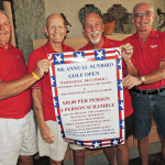 Pictured are Jack Cooper, Jim Dolwick, Gary Metzger and George Richardson.