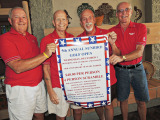 Pictured are Jack Cooper, Jim Dolwick, Gary Metzger and George Richardson.