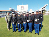 The Marine Corps’ JROTC from Casa Grande at their 2014 drill completion.