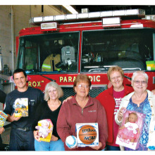 The Kare Bear Board delivers toys to Chandler Fire Department
