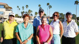 Mixed Net Shoot Out L-R Dean Hugyebaert, Barb Dunbar 2nd, Bob Schoenwald, Barb Wallace 1st, Tammy Bachofner, Eric Gossling 3rd