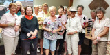 The brave overcomers shown in this photo are Terry Namon, Sharon Erickson, Linda Walton, Mercia Ruder, Gini Clayton, Connie Dreyer, Betty Teal, Barb Cyr, Jamie Morgan, Eunice Duren, Rita Schmidt, Clara Mohatt, Deanna Metzger, Betty Benson and Judy Sickau.