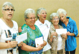 Ruthjon Wick (Chandler Lions), Margaret Speer, Sherry Fann, Gloria Kishen and Agnes Regan