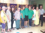 Pictured (left to right) club President Lion Ruth Palmer, SLHOA No. 1 (Library) Genevieve Welch, SLHOA No. 1, General Manager Kelly Haynes, AZ Blankets for Kids and Child Spree Betty Manovsky, We’re Moving Forward Rhonda Alcorn, Austin Alcorn and Tara Pepiton, Foundation For Blind Children Catrina Frost, Neighbors Who Care Carol Bowers and Sun Lakes Fire Dept. CAP Dave Mattson. Not in attendance were AZ StandDown, HOBY, Herdt Scholarship recipients from Perry H.S. and Chandler/Gilbert Community College, Sun Lakes Anglers Club, Threads of Love, Veterans Administration Volunteer Services and Chandler Food Bank.