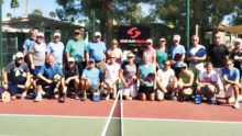 A great day for a SunBird round robin pickleball tournament!