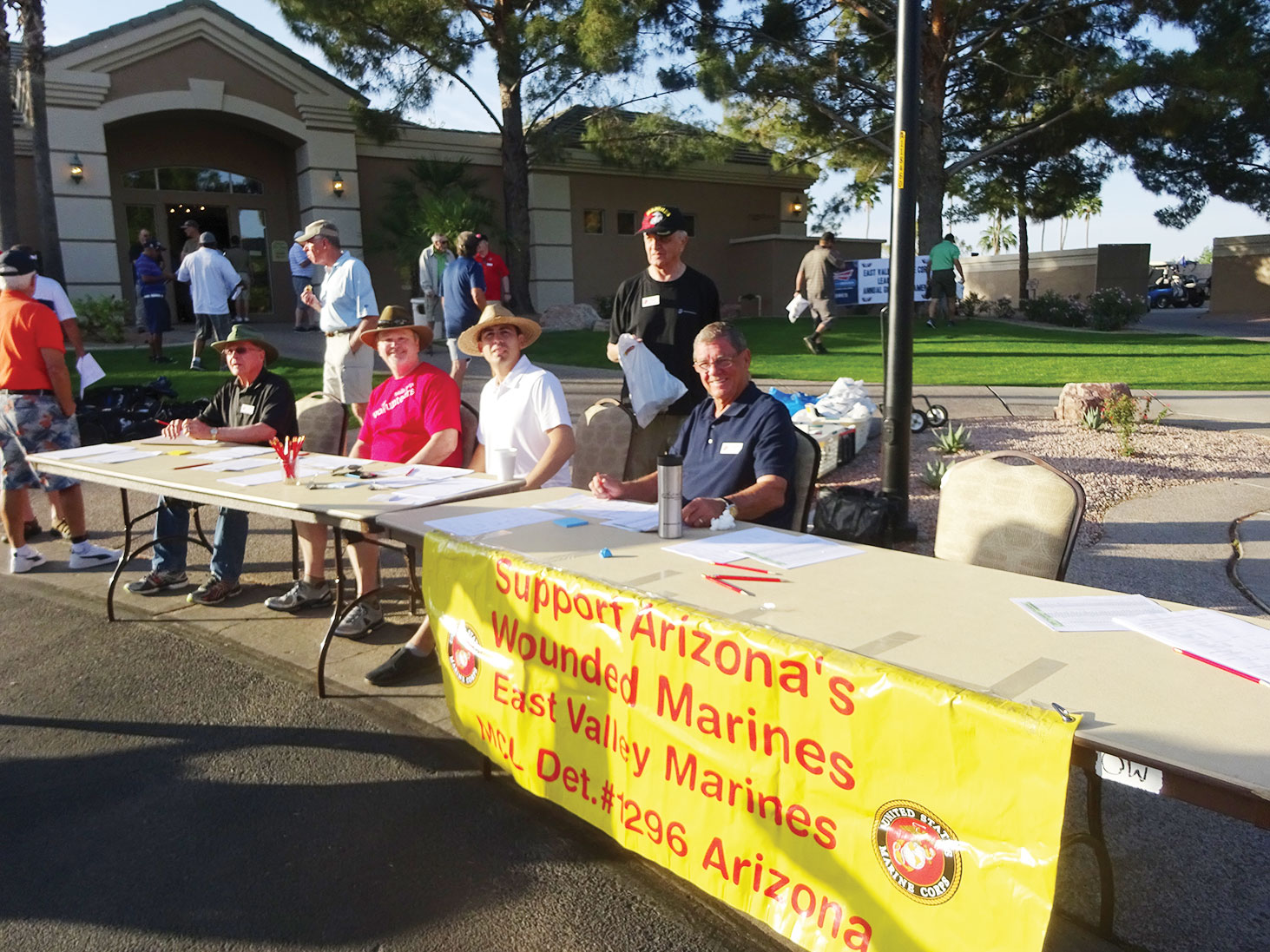 The Marine Corps League annual golf tournament benefits the Wounded Warriors and the Marines Helping Marines program.