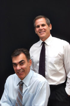 Dr. Kent Saba and Dr. Robert Romanin