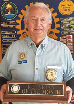 Gary Whiting, February Rotarian of the Month