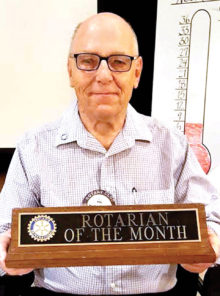 May Rotarian of the Month Hal Wochholz