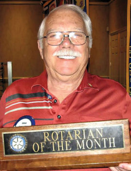 Rotarian of the Month Doug Baker