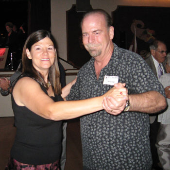 Basic Social Dance students Laurie and Wayne