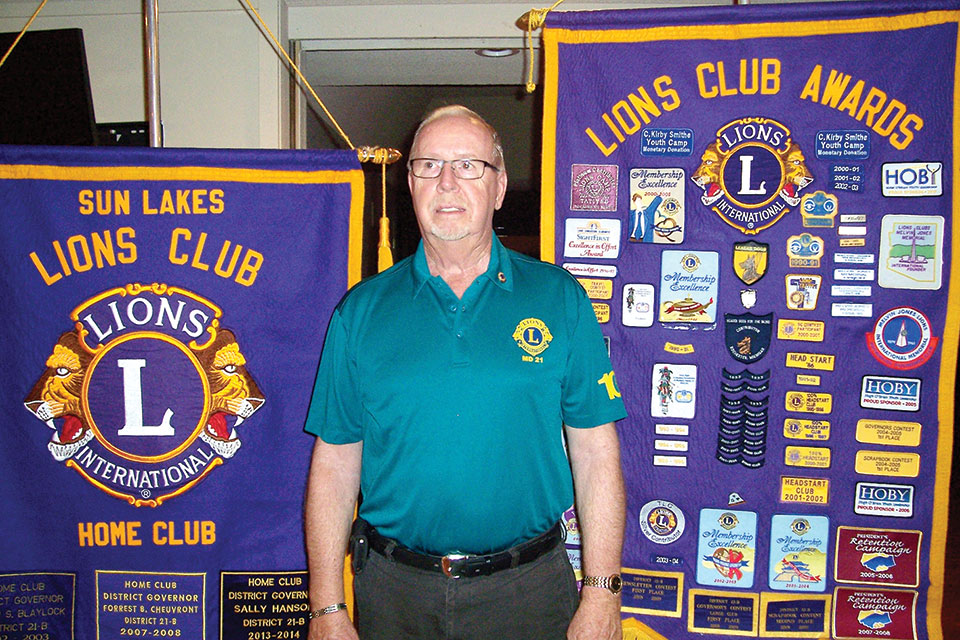 Lion Larry was named Lion of the Year.
