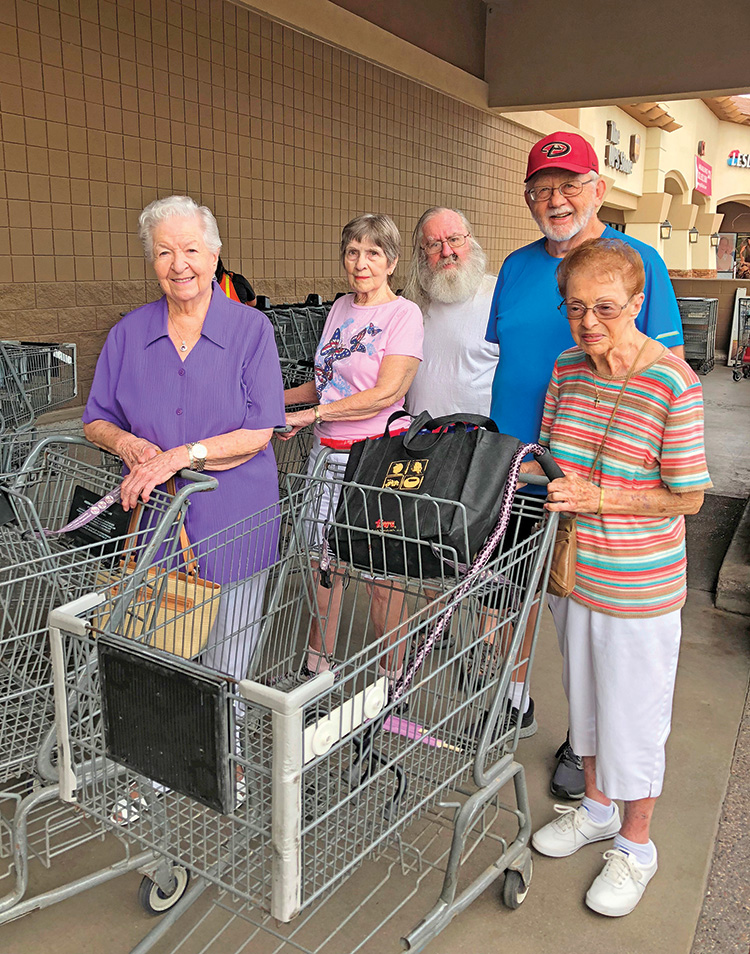 Volunteer to grocery shop for immunocompromised or homebound neighbors this summer.